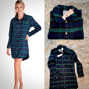 Vineyard Vines Blackwatch Flannel Sleep Shirt